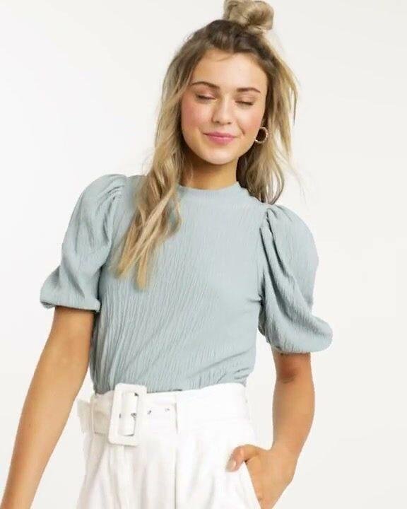 Lyocell wrap top